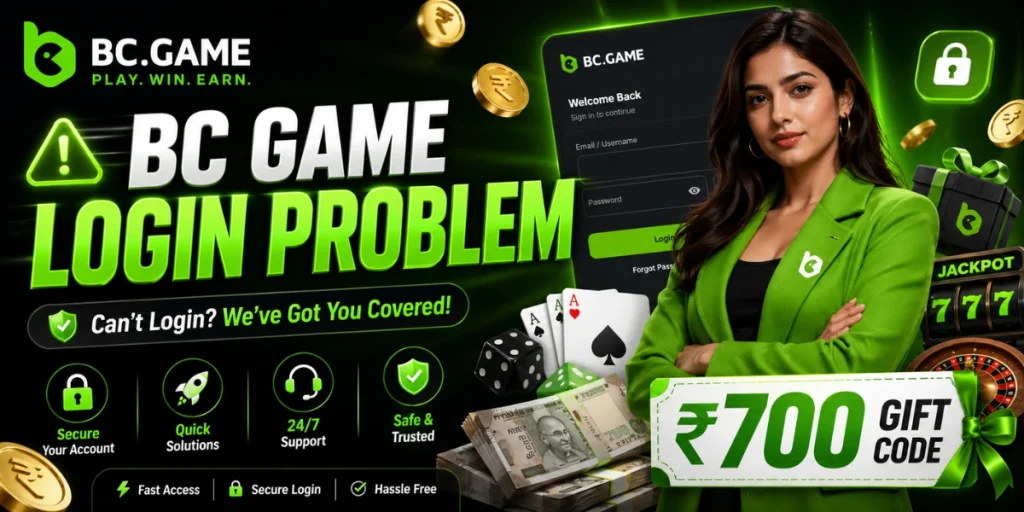 BC Game Login Problem