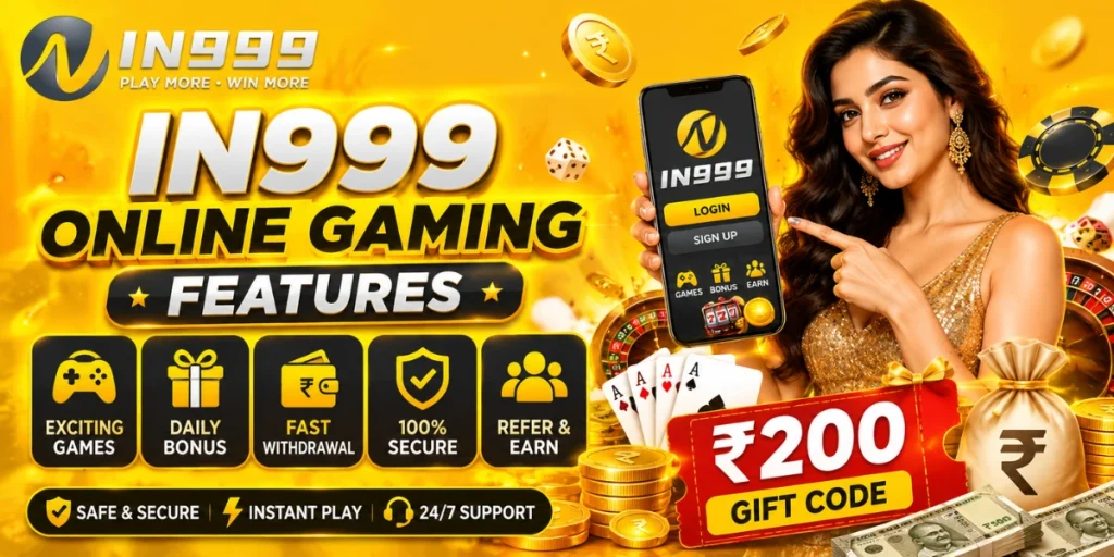 In999 Online Gaming Features
